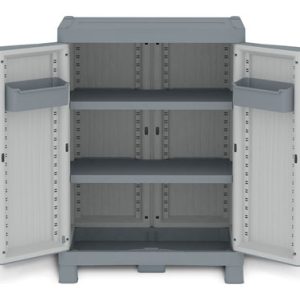 ARMARIO RESINA MEDIO 2 ESTANTE