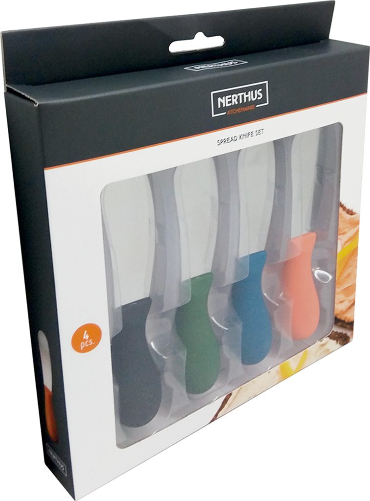 CUCHILLOS PARA UNTAR SET 4 UDS