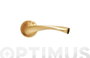 MANILLA ACERO/ALUMINIO ROSETA