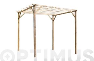 PERGOLA MADERA PINO MACIZO IRI