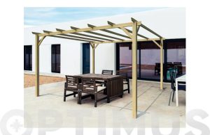 PERGOLA MADERA PINO MACIZO IRI