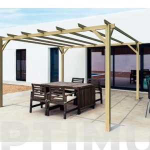PERGOLA MADERA PINO MACIZO IRI