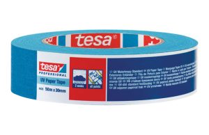 CINTA PINTOR EXTERIOR AZUL 50M