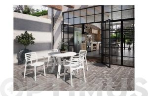 MESA REDONDA JAZMIN BLANCO Ø 1