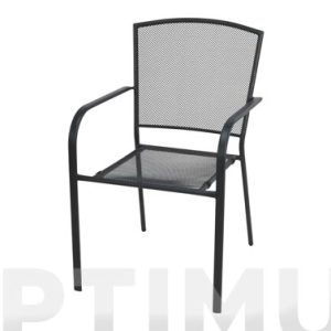 SILLON ACERO GRIS ANTRACITA