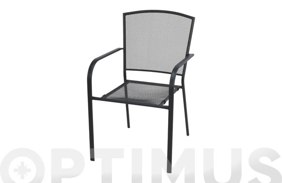 SILLON ACERO GRIS ANTRACITA