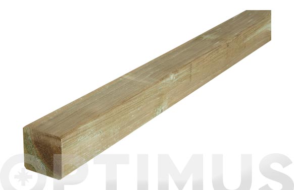 POSTE MADERA CUADRADO 9 X 9 X