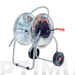 CARRO PORTAMANGUERA ACERO CINC