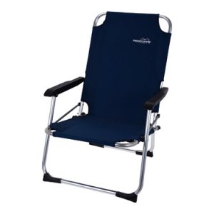 SILLA CAMPING PLEGABLE AZUL OS