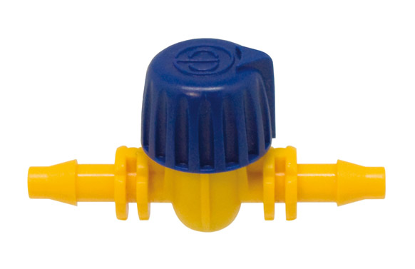 VALVULA DE CIERRE GOTEO 4 MM 3