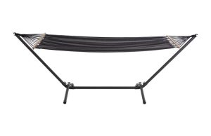 HAMACA CON ESTRUCTURA GRIS 200