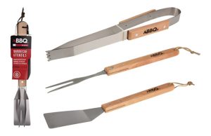ACCESORIOS BARBACOA 3 PIEZAS