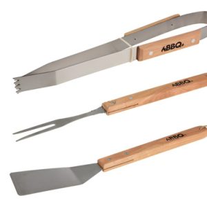 ACCESORIOS BARBACOA 3 PIEZAS