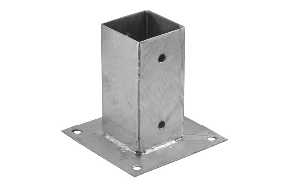 PLETINA CUADRADA BASE PLANA 91