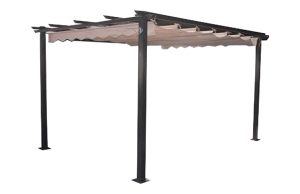 PERGOLA ALUMINIO TOLDO CORRED