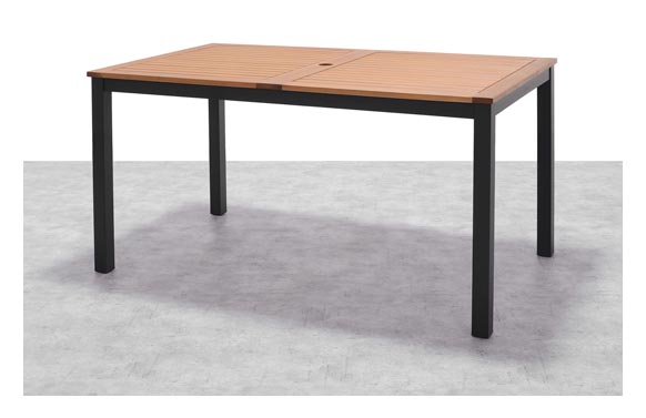 MESA ALUMINIO MADERA KINGSBURY