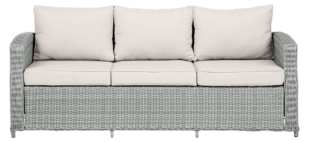 SOFA RATAN 3 PLAZAS VILA ARENA