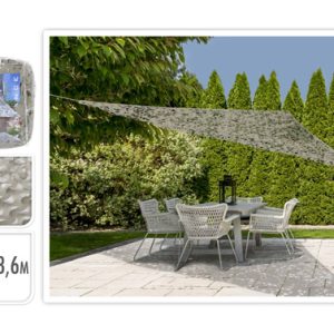 TOLDO VELA TRIANGULAR 3.6X3.6X
