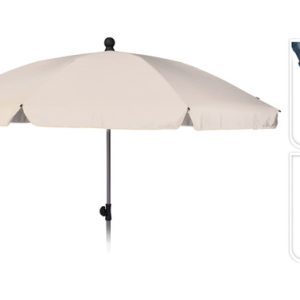 PARASOL PLAYA Ø 200 CM BEIGE