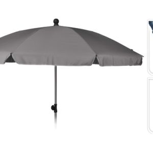 PARASOL PLAYA Ø 200 CM GRIS