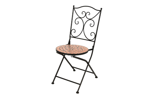 SILLA PLEGABLE BISTRO METALICA