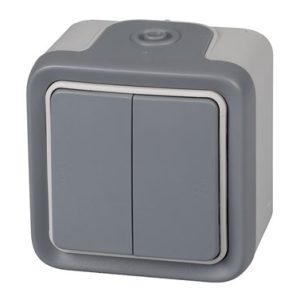 CONMUTADOR SUPERFICIE DOBLE ES