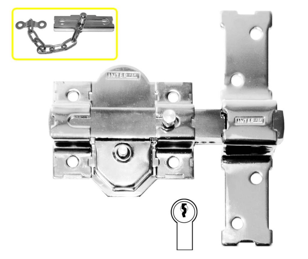 CERROJO 31 CON CILINDRO 50MM C