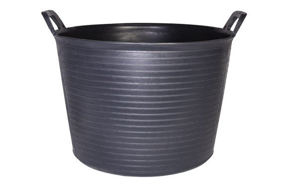 CAPAZO PLASTICO NEGRO N° 3 40