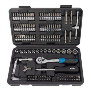 MALETIN VASOS/PUNTAS 1/4" 130P