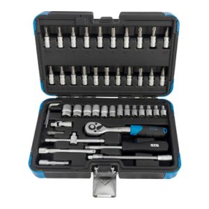 MALETIN VASOS/PUNTAS ¼" 46 PZS