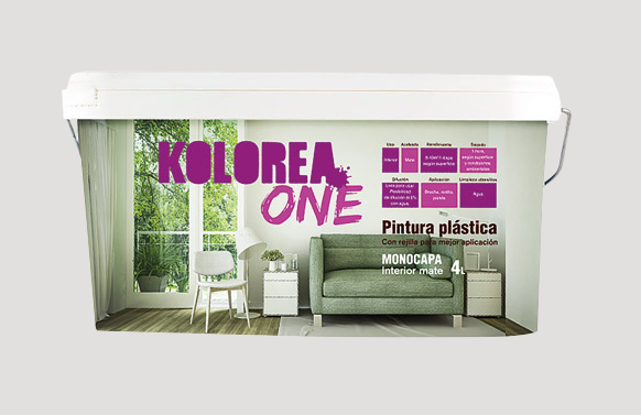 PINTURA PLAST INT MONOCAPA ONE