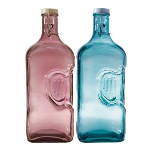 BOTELLA VIDRIO 2 L COLOR SURTI