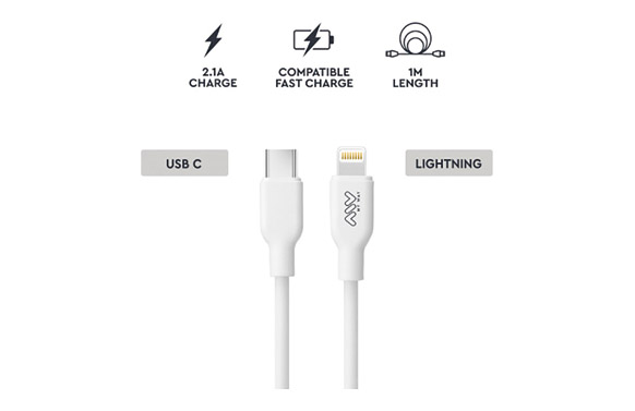 CABLE CONEX USB «C» SALIDA LIG