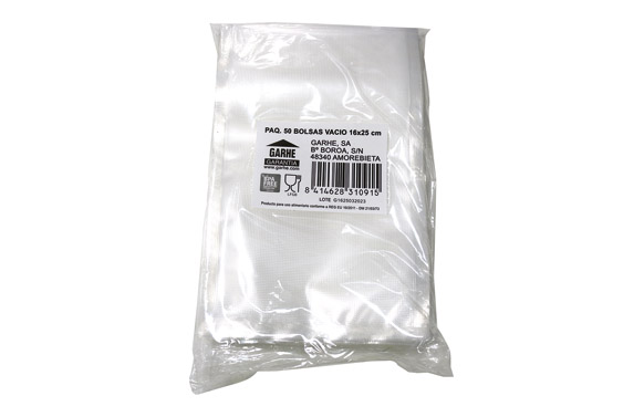 BOLSA ENVASAR VACIO (PAQ 50 UD