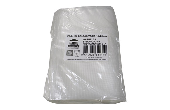 BOLSA ENVASAR VACIO (PAQ 100 U