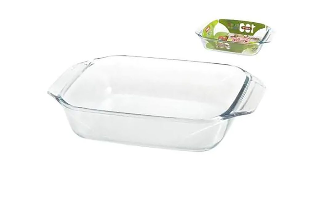 BANDEJA VIDRIO RECTANGULAR 35X