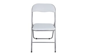 SILLA PLEGABLE BLANCA CON ASIE