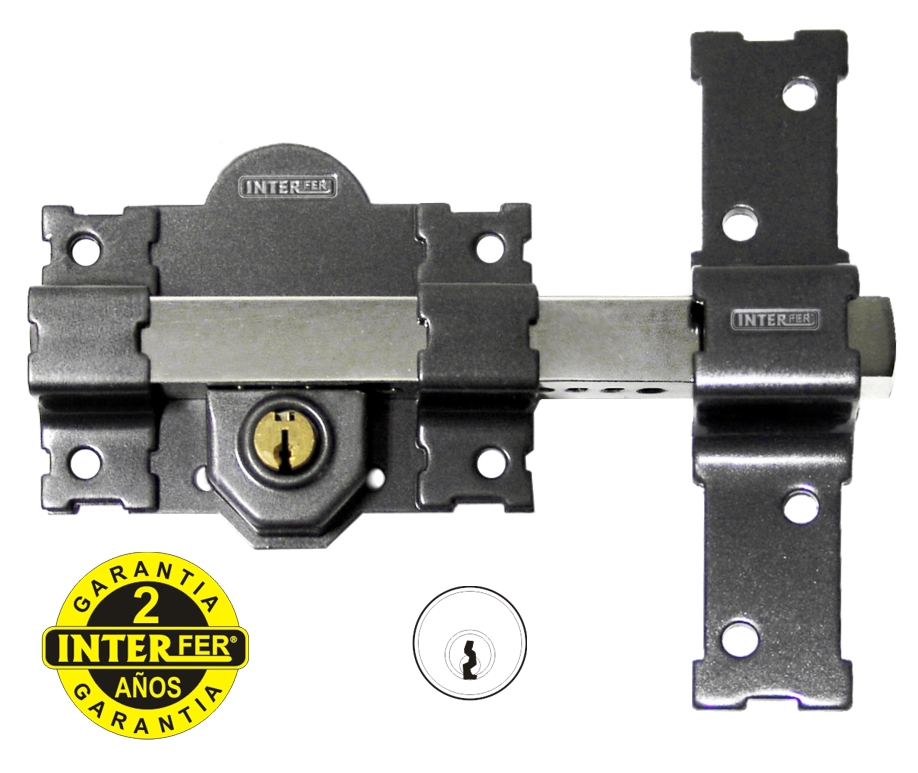CERROJO 11B CON CILINDRO 27X49