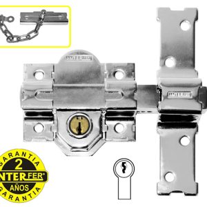 CERROJO 31B CON CILINDRO 50MM