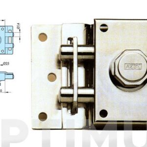 CERROJO 16/0 CON BOTON INTERIO