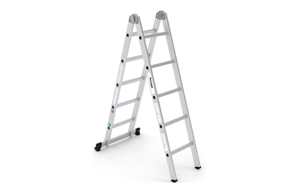 ESCALERA ALUM PROF PLEGABLE 2X