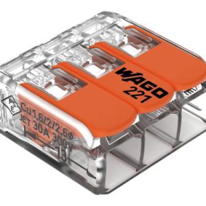 BORNA DE CONEX RAPIDA 3 VIAS 6