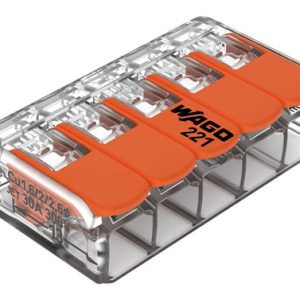 BORNA DE CONEX RAPIDA 5 VIAS 6