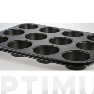 MOLDE METAL MUFFINS 12 CAVIDAD