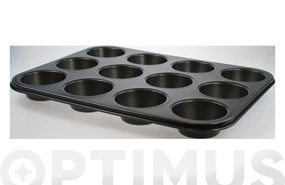 MOLDE METAL MUFFINS 12 CAVIDAD