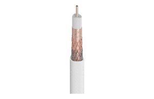 CABLE COAXIAL CU 100M BCO TELE
