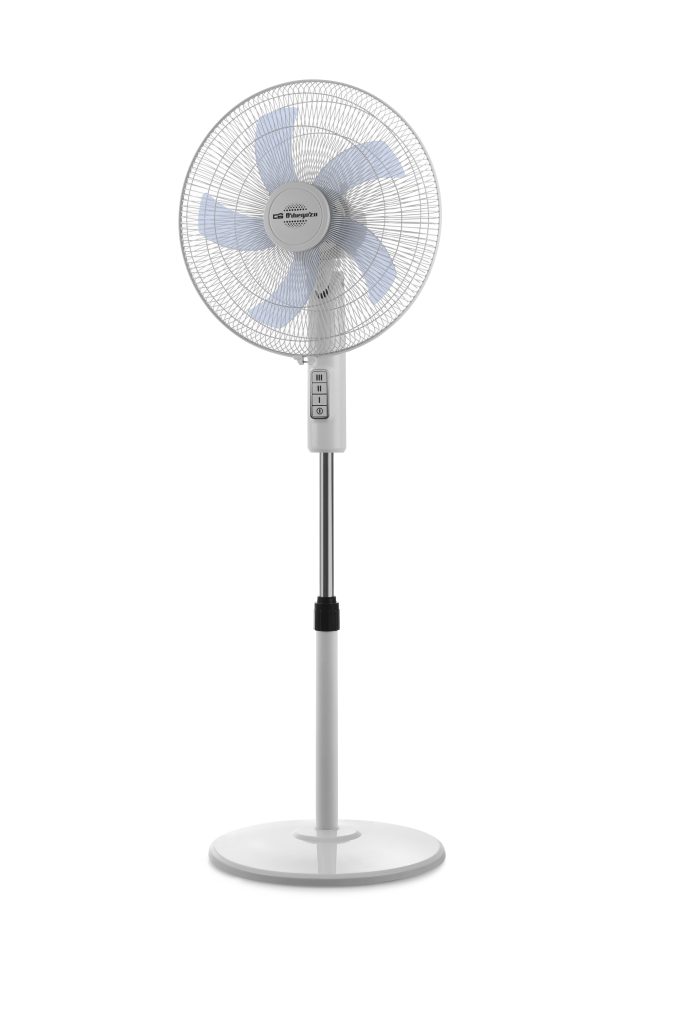 VENTILADOR PIE B.REDOND.BLANCO