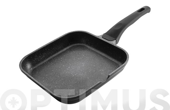 GRILL LISO ECO PIEDRA 28 X 28