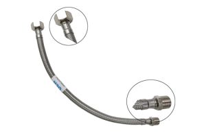 CONEX. FLEX. ACERO INOX H-H 3/