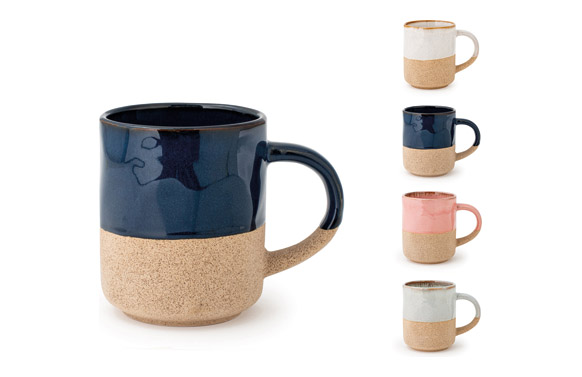 MUG STONEWARE COASTAL VIBES 41